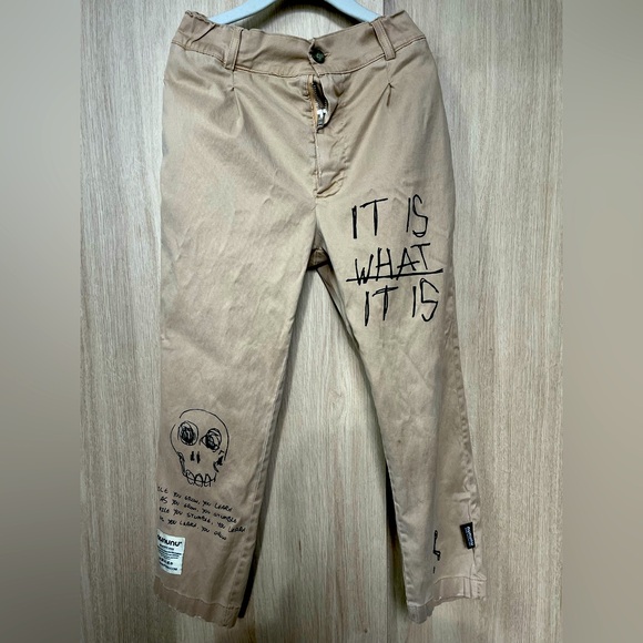 Nununu designer pants , size 6-7y - Picture 1 of 12